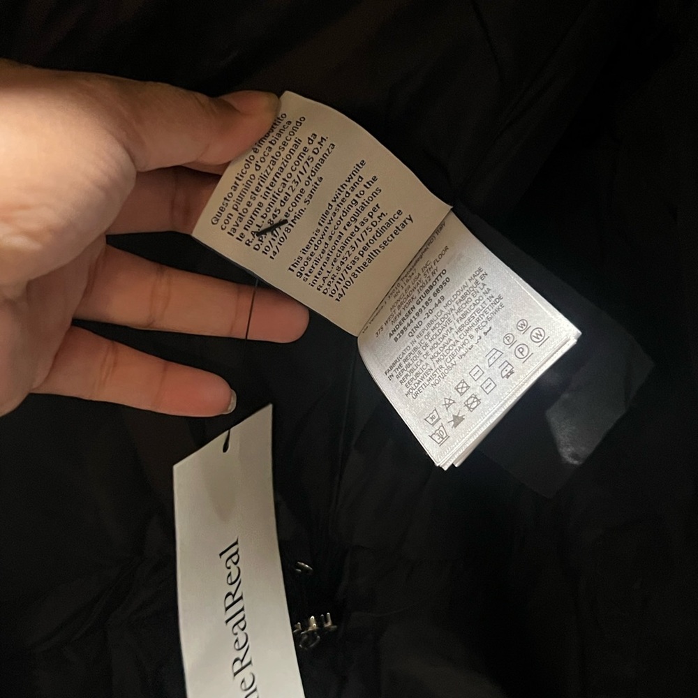 Moncler Black Long Puffer Coat - Picture 9 of 15